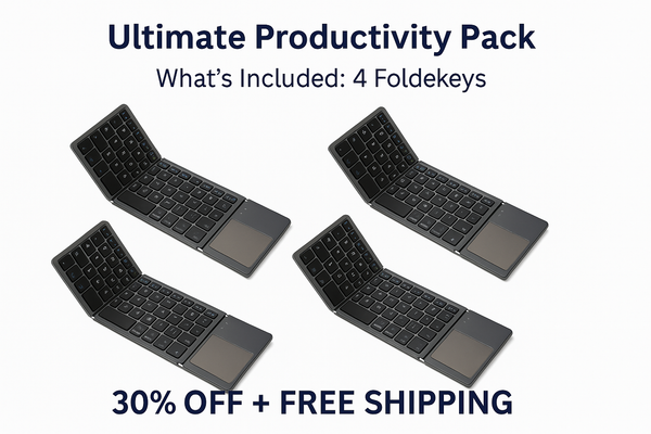 Ultimate Productivity Pack - 4 Foldekeys with 30% OFF + FREE SHIPPING